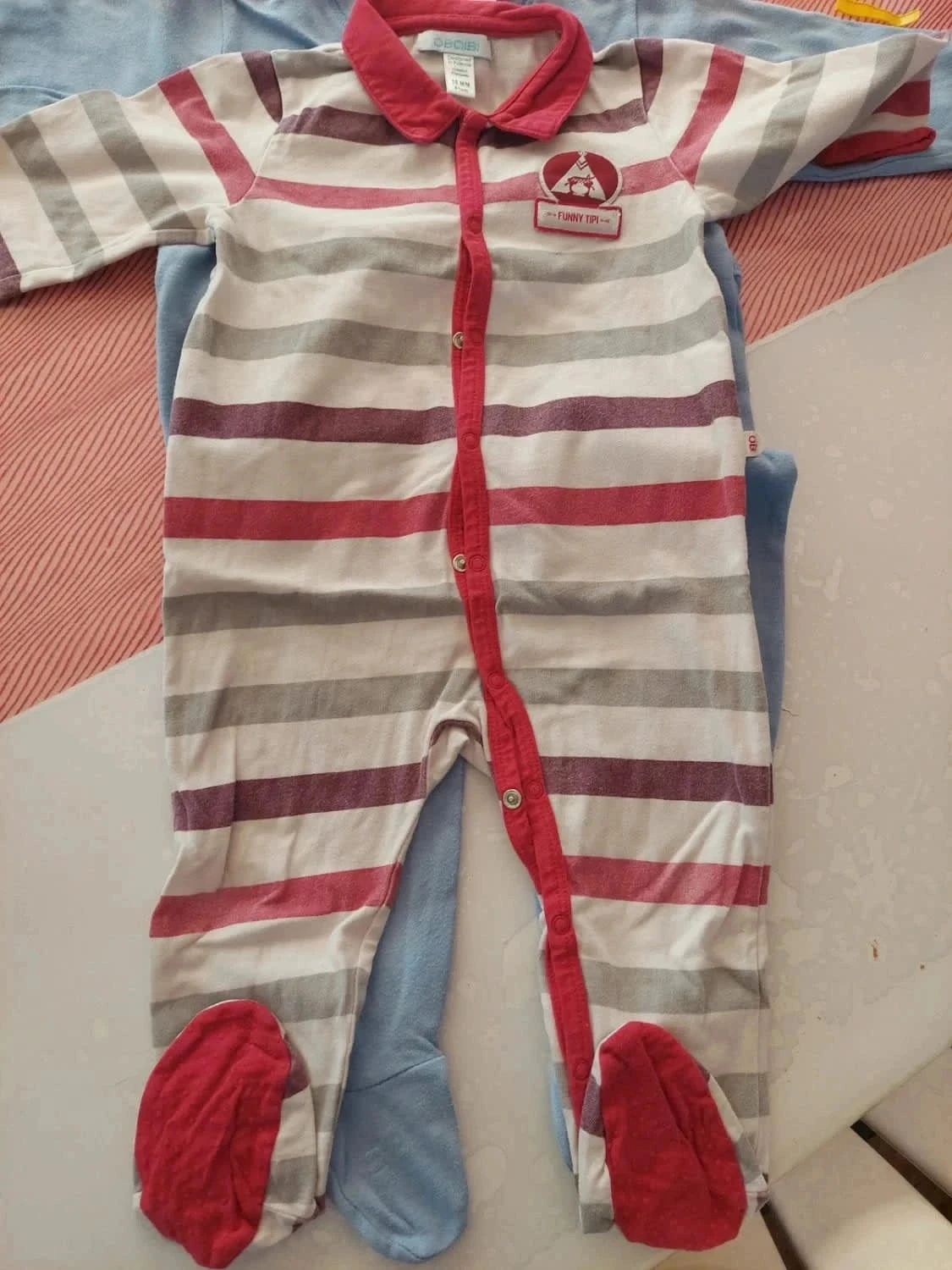 Lot of 7 cotton pajamas 18 months – photo 7